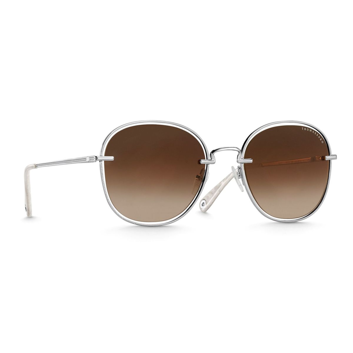 Sunglasses Marlon square skull mirrored | THOMAS SABO